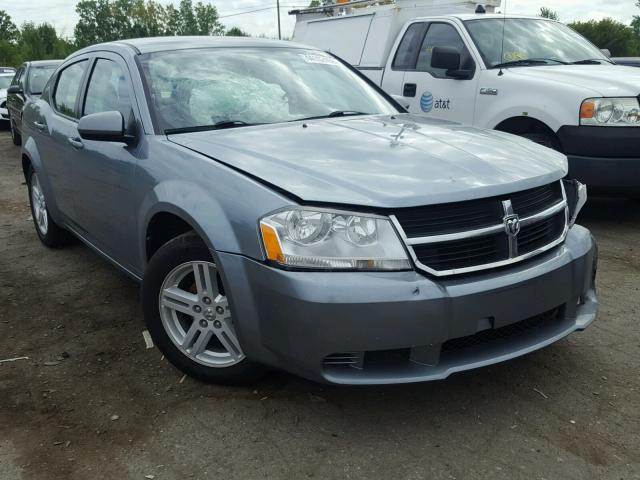 1B3CC1FB9AN221881 - 2010 DODGE AVENGER EX BLUE photo 1