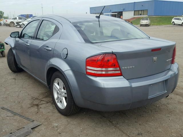 1B3CC1FB9AN221881 - 2010 DODGE AVENGER EX BLUE photo 3