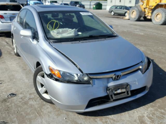 2HGFA16938H523024 - 2008 HONDA CIVIC EXL ვერცხლისფერი ფოტო 1