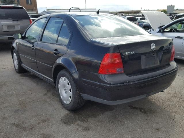 3VWRA29M6YM111857 - 2000 VOLKSWAGEN JETTA GL BLACK photo 3