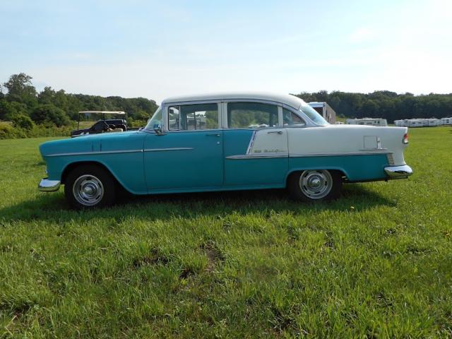 C55B181622 - 1955 CHEVROLET BELAIR GREEN photo 4