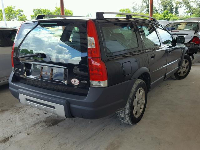 YV1SZ592751175129 - 2005 VOLVO XC70 BLACK photo 4