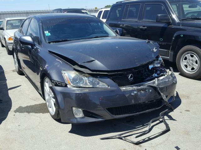 JTHBE262372009965 - 2007 LEXUS IS 350 GRAY photo 1