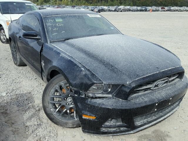 1ZVBP8AM3E5287930 - 2014 FORD MUSTANG BLACK photo 1