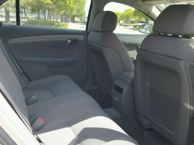 1G1ZG57B18F219655 - 2008 CHEVROLET MALIBU LS WHITE photo 6