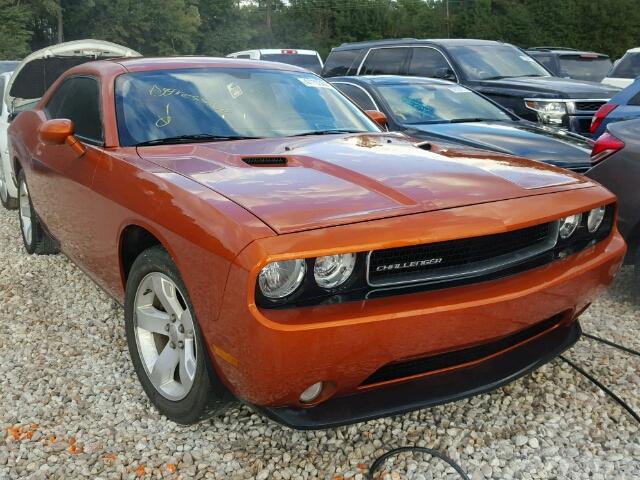 2B3CJ4DG9BH565825 - 2011 DODGE CHALLENGER ORANGE photo 1