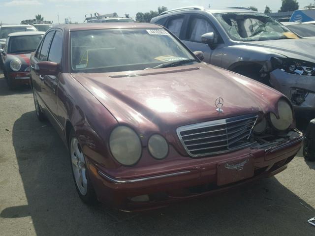 WDBJF70J92B457366 - 2002 MERCEDES-BENZ E 430 MAROON photo 1