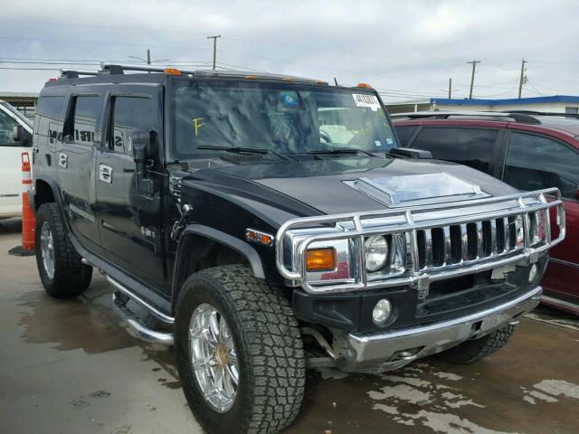 5GRGN23818H106191 - 2008 HUMMER H2 BLACK photo 1