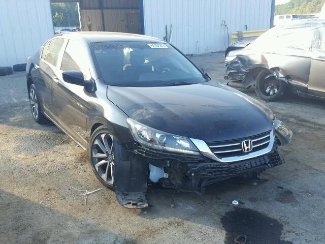 1HGCR2F55DA251065 - 2013 HONDA ACCORD BLACK photo 1