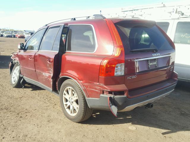 YV4CZ852671332506 - 2007 VOLVO XC90 V8 MAROON photo 3