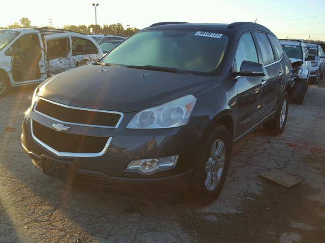 1GNEV23D39S112981 - 2009 CHEVROLET TRAVERSE BLACK photo 2