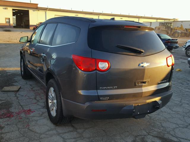 1GNEV23D39S112981 - 2009 CHEVROLET TRAVERSE BLACK photo 3