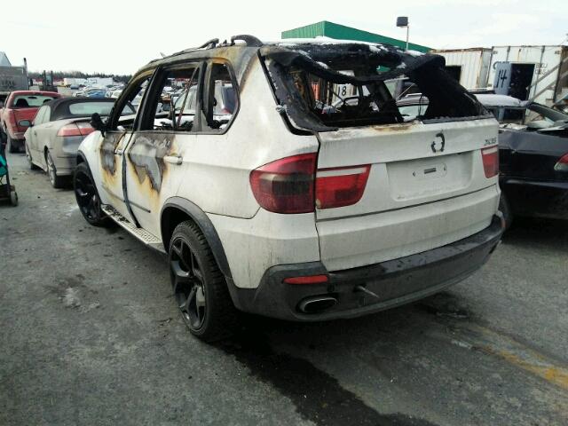 5UXFE83589L171350 - 2009 BMW X5 XDRIVE4 WHITE photo 3