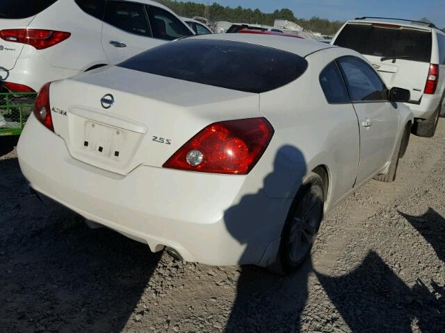 1N4AL2EP3CC263007 - 2012 NISSAN ALTIMA S WHITE photo 4