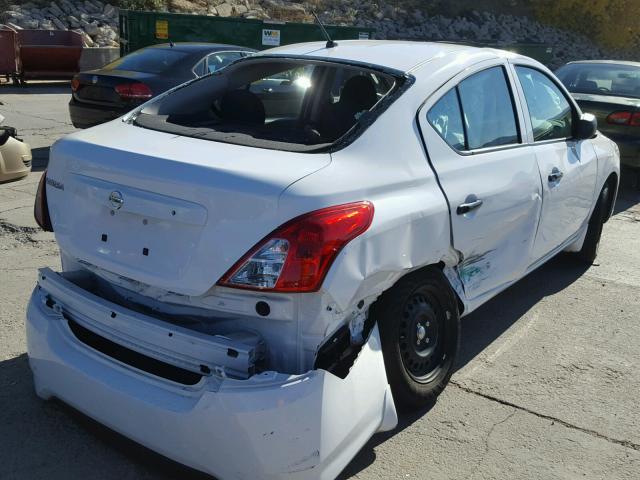 3N1CN7AP2FL960003 - 2015 NISSAN VERSA S WHITE photo 4