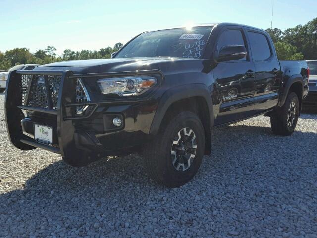 5TFCZ5AN5HX090145 - 2017 TOYOTA TACOMA BLACK photo 2