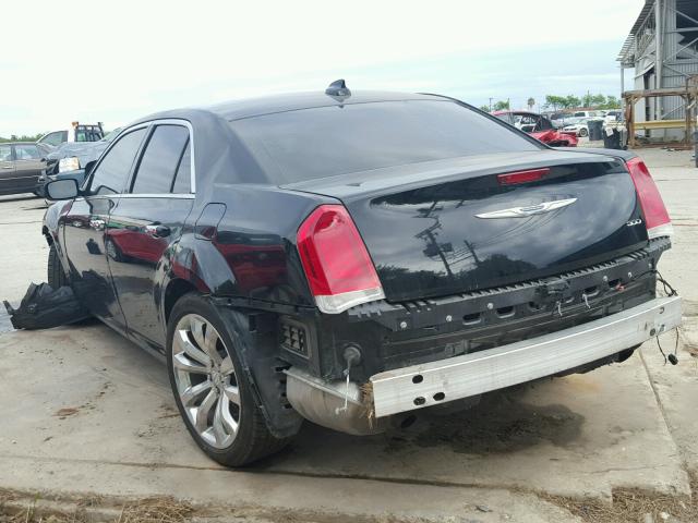 2C3CCAAG3GH334538 - 2016 CHRYSLER 300 LIMITE BLACK photo 3