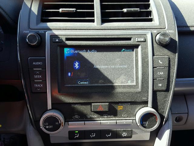 4T4BF1FK7CR248850 - 2012 TOYOTA CAMRY BASE BLACK photo 9