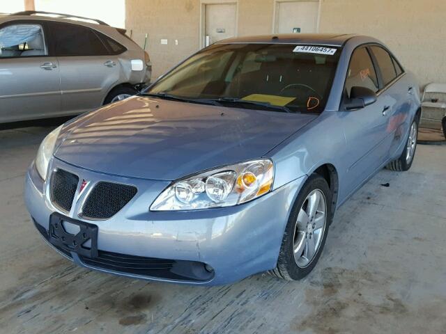 1G2ZH57N074188623 - 2007 PONTIAC G6 BLUE photo 2