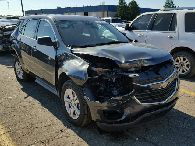 2GNALBEKXH1589597 - 2017 CHEVROLET EQUINOX GRAY photo 1