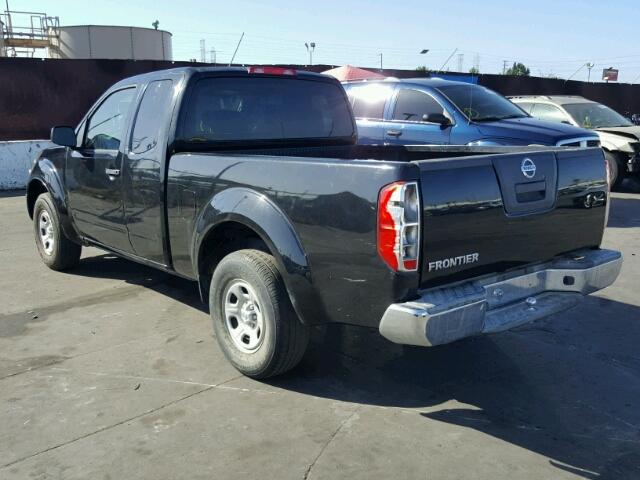 1N6BD0CT7CC414069 - 2012 NISSAN FRONTIER S BLACK photo 3