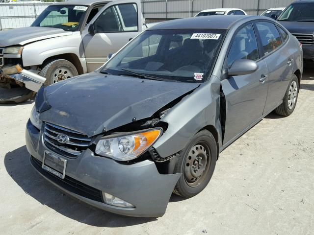 KMHDU4AD7AU087870 - 2010 HYUNDAI ELANTRA GRAY photo 2