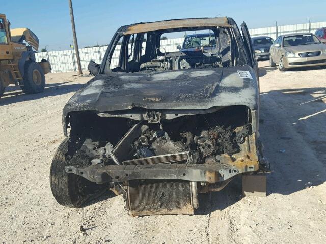 1J8GP28K58W226127 - 2008 JEEP LIBERTY SP BURN photo 10