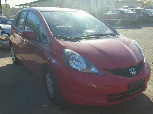 JHMGE8H35DC035942 - 2013 HONDA FIT RED photo 1