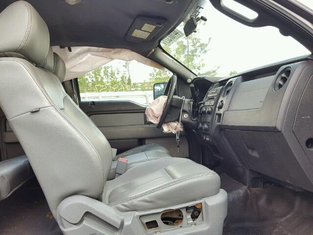 1FTFX1EF8DKD65691 - 2013 FORD F150 SUPER WHITE photo 5