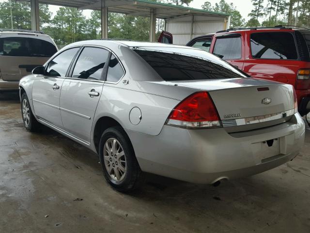 2G1WS551069340114 - 2006 CHEVROLET IMPALA SILVER photo 3