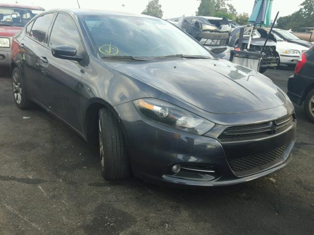 1C3CDFBB6ED830182 - 2014 DODGE DART SXT CHARCOAL photo 1