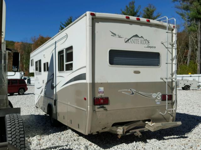 1FDXE45S51HA74210 - 2002 JAYC TRAVEL TRL თეთრი ფოტო 3