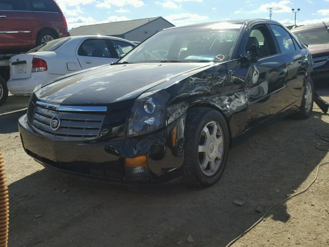 1G6DM57N430169367 - 2003 CADILLAC CTS BLACK photo 2