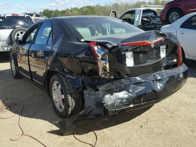 1G6DM57N430169367 - 2003 CADILLAC CTS BLACK photo 3