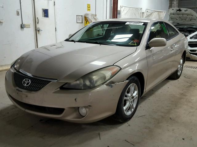 4T1CE38P66U678928 - 2006 TOYOTA CAMRY SOLA GOLD photo 2