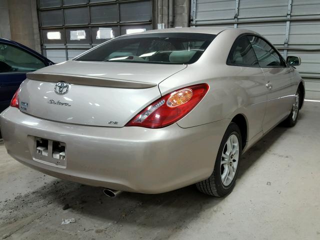 4T1CE38P66U678928 - 2006 TOYOTA CAMRY SOLA GOLD photo 4