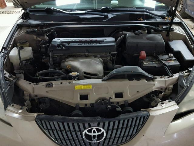 4T1CE38P66U678928 - 2006 TOYOTA CAMRY SOLA GOLD photo 7