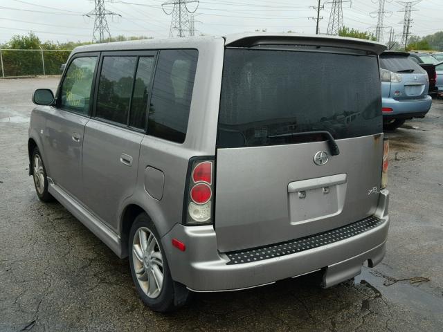 JTLKT324254004167 - 2005 TOYOTA SCION XB 灰色 照片 3