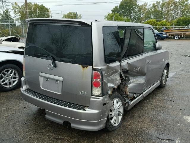JTLKT324254004167 - 2005 TOYOTA SCION XB 灰色 照片 4