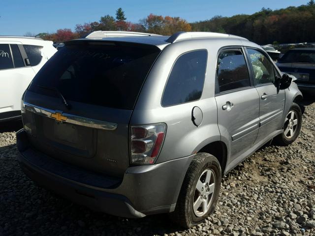 2CNDL73F666140406 - 2006 CHEVROLET EQUINOX LT SILVER photo 4