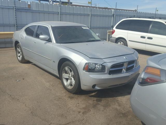 2B3CA3CV1AH242071 - 2010 DODGE CHARGER SX SILVER photo 1