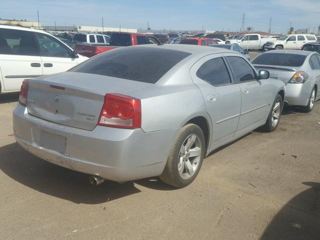 2B3CA3CV1AH242071 - 2010 DODGE CHARGER SX SILVER photo 4