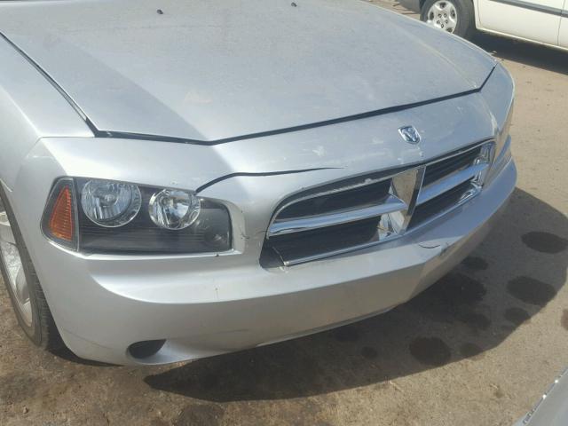 2B3CA3CV1AH242071 - 2010 DODGE CHARGER SX SILVER photo 9