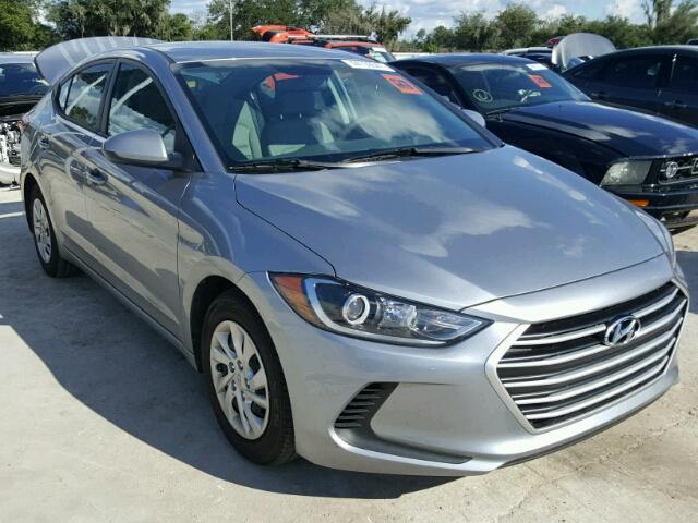 5NPD74LF1HH089032 - 2017 HYUNDAI ELANTRA SE SILVER photo 1