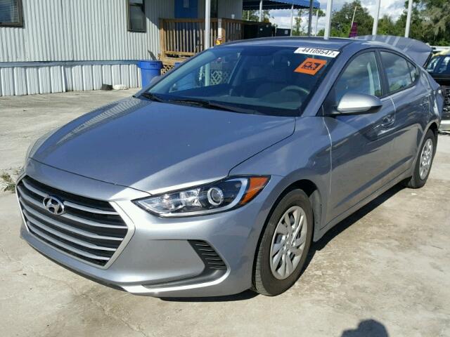 5NPD74LF1HH089032 - 2017 HYUNDAI ELANTRA SE SILVER photo 2