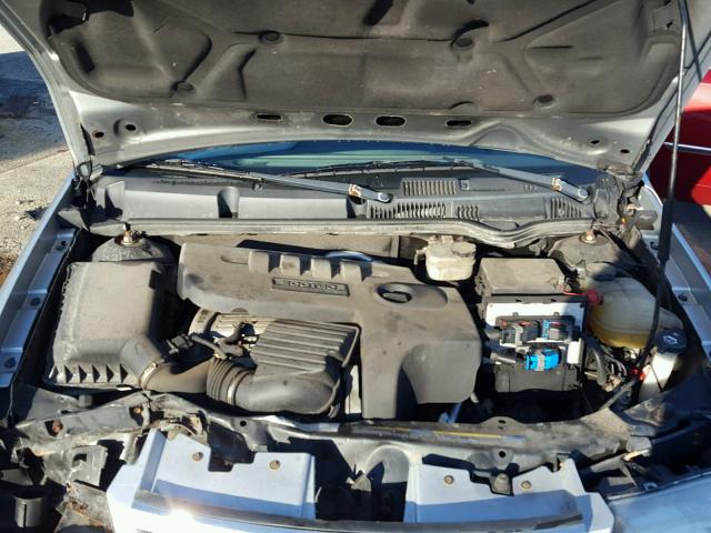 1G8AG52F15Z157760 - 2005 SATURN ION LEVEL SILVER photo 7