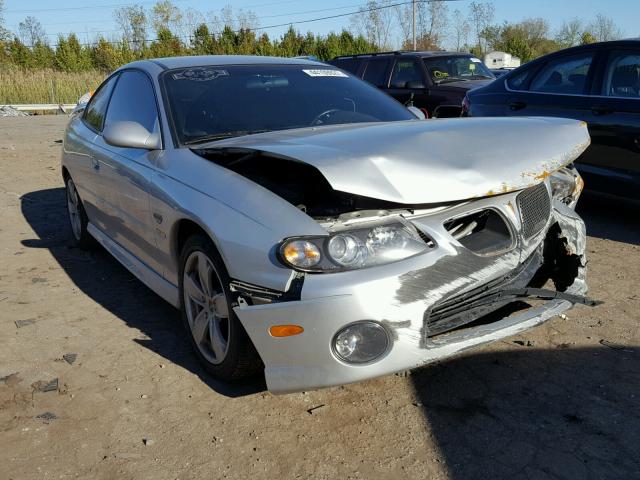 6G2VX12G34L250197 - 2004 PONTIAC GTO SILVER photo 1