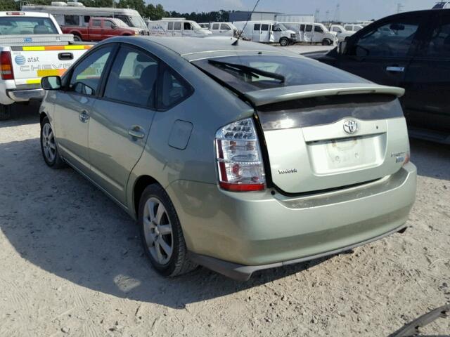 JTDKB20U383316553 - 2008 TOYOTA PRIUS GREEN photo 3