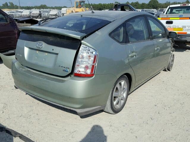 JTDKB20U383316553 - 2008 TOYOTA PRIUS GREEN photo 4