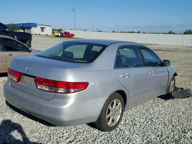 1HGCM66523A100401 - 2003 HONDA ACCORD EX GRAY photo 4